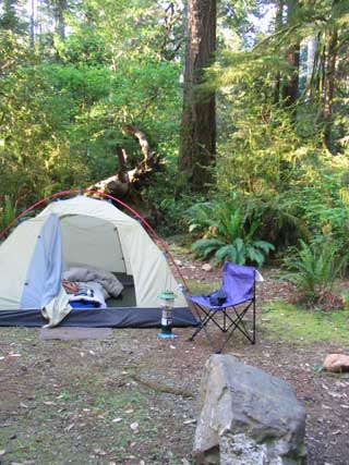 best tent camping redwoods on Dateline: Crescent City, CA, May 22